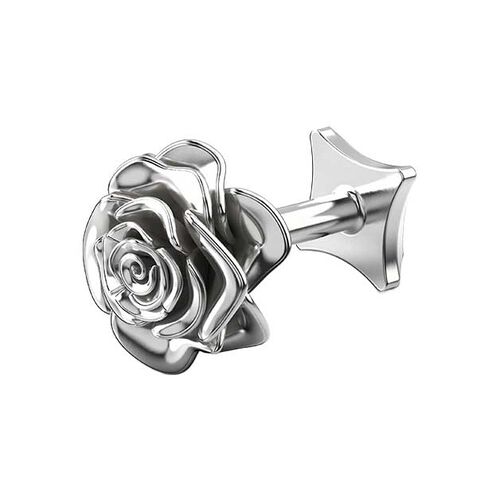 Stolen Girlfriends Club Rose Bud Flat Back Earring - Single